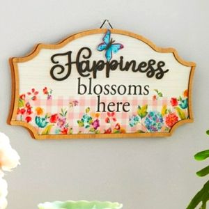 Pioneer Woman Happiness Blossoms Here Sign